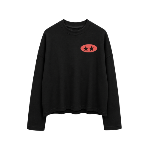 Black Waffleknit