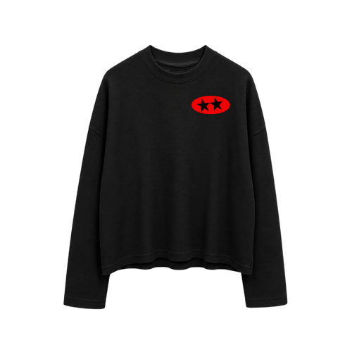 Black Waffleknit