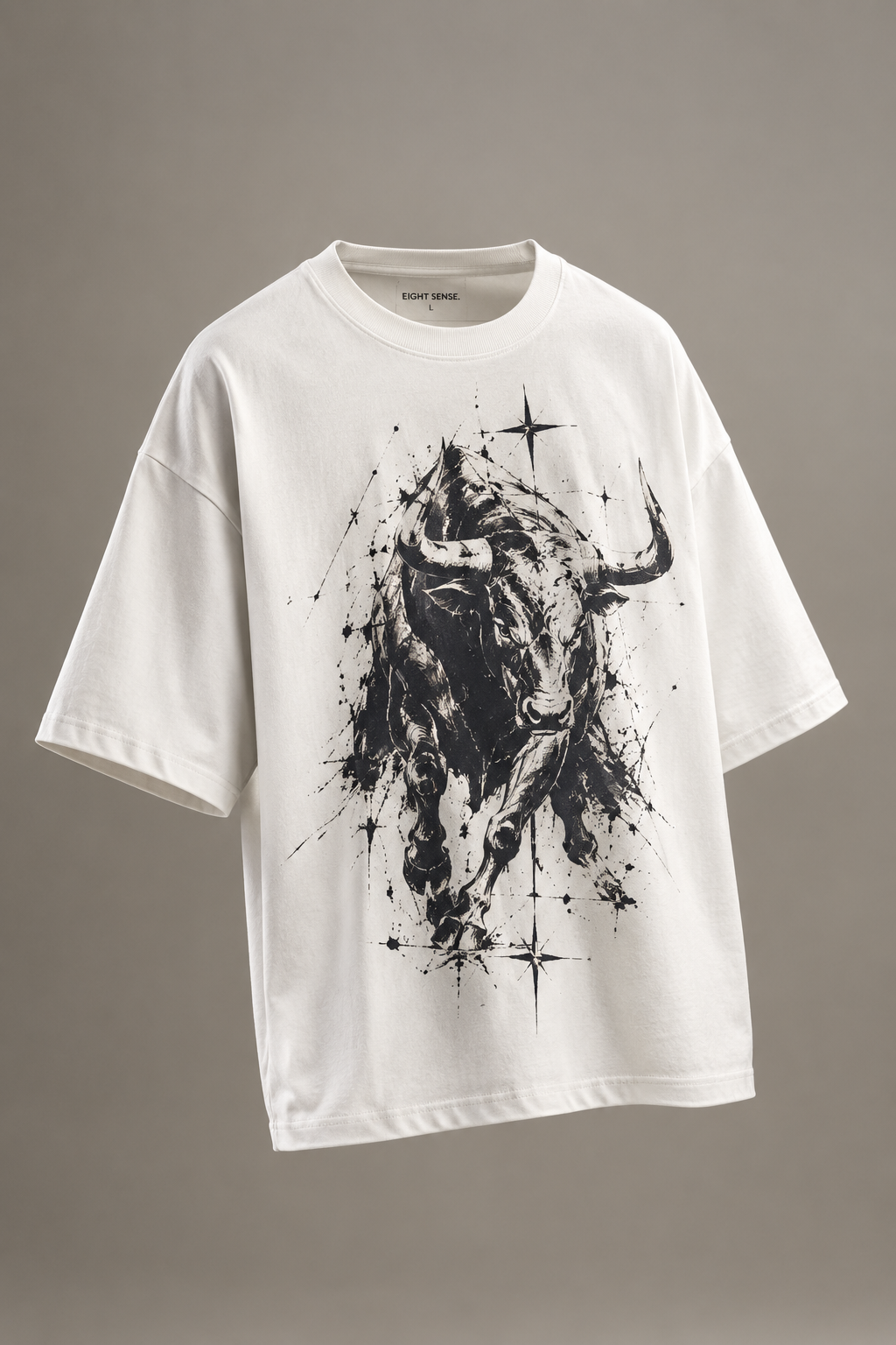 BULL — EIGHT SENSE oversized T-shirt product image